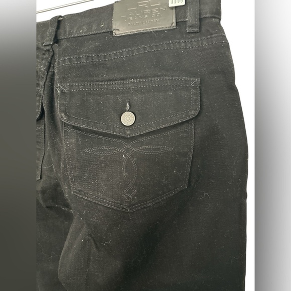 LRL Jeans Womens Black Manhattan Bootcut Denim Stretch NWOT - Picture 3 of 7